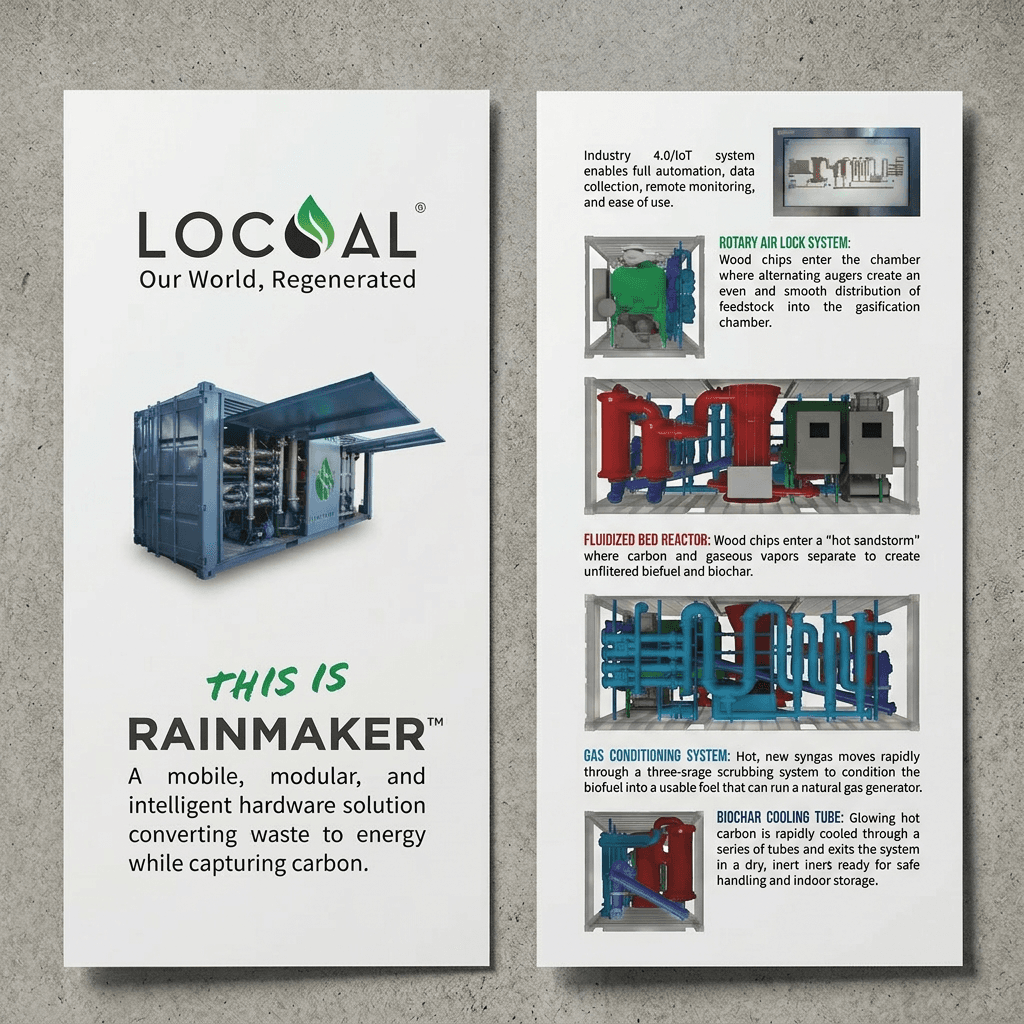 RAINMAKER product flyer